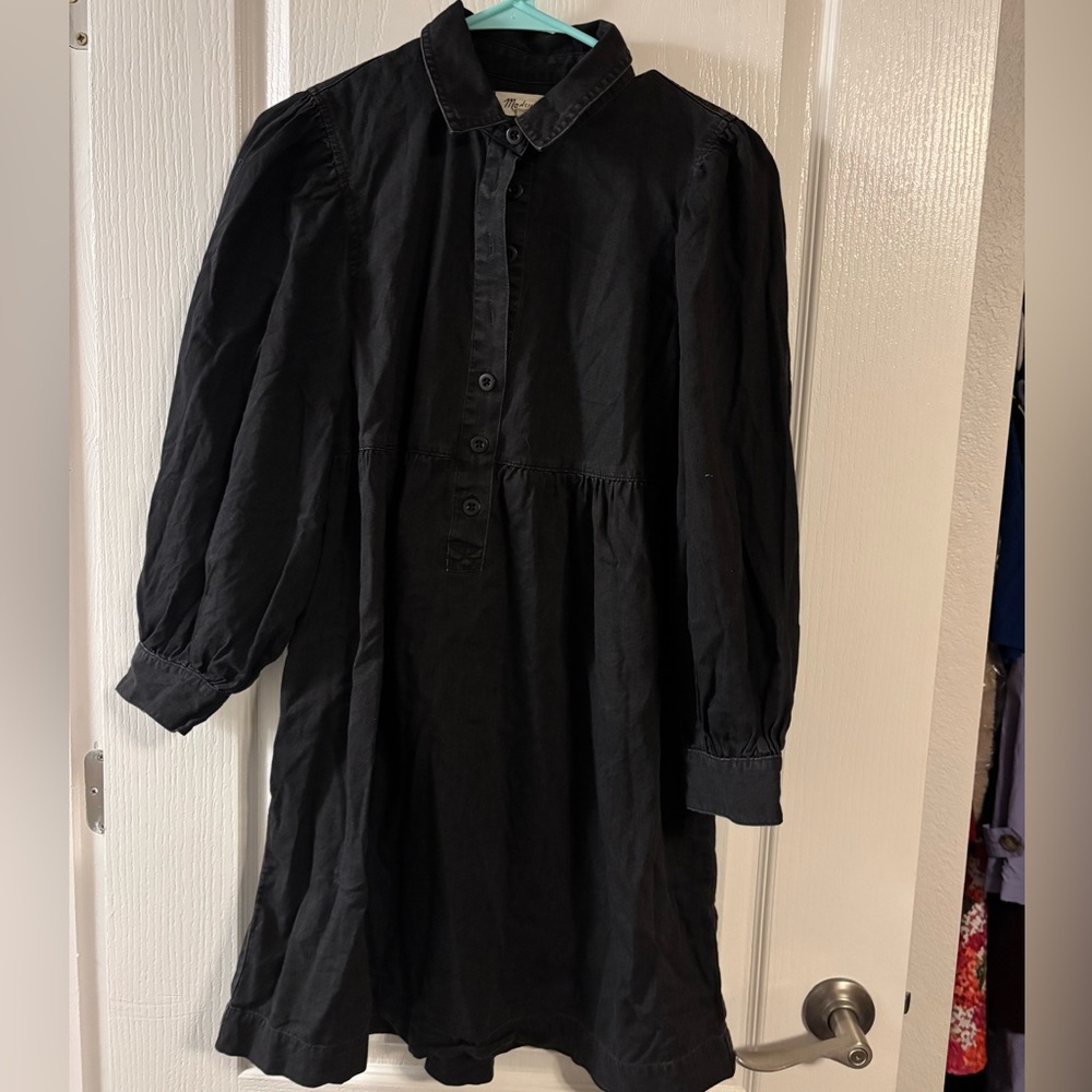 Black Denim Madewell Dress